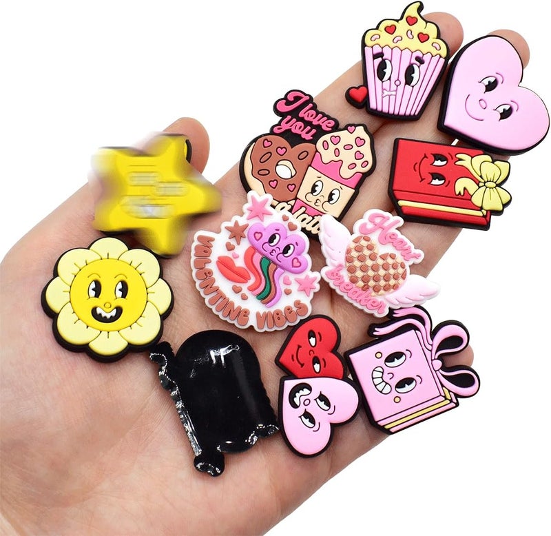 LUCLA Store Cute Shoe Charms for Women Men Adults, Trendy Charms for Shoe Clog Sandals Wristband Bracelet, Shoe Decorations Accessories Party Favors Birthday Gifts - Image 2